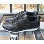 Bags Shoes PRX18032 Siyah Erkek Hakiki Deri Günlük Casual Ayakkabı
