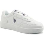 Bags Shoes U.s. Polo Assn. Coster 36/40 Unisex Ithal Sneaker Spor Ayakkabı - Beyaz