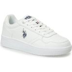 Bags Shoes U.s.polo Assn. Coster 40/45 Erkek Ithal Sneaker Spor Ayakkabı - Beyaz