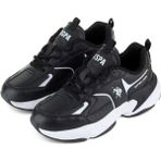 Bags Shoes U.s.polo Assn. Isabella Yüksek Taban Kadın Sneaker Spor Ayakkabı - Siyah