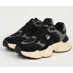 Bags Shoes United Colors Of Benetton BNI-11566 Kadın Ithal Sneaker Spor Ayakkabı - Siyah