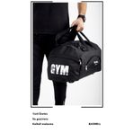 BAGWELL BY ALİ ERCİVAN 4 Gözlü Özel Sporcu Logolu Fitness Gym Çantası