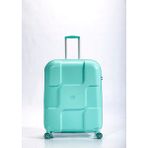 BAGzy Poliplan Mint Kırılmaz Unisex Büyük Boy Valiz