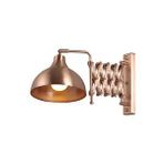Baha Aplik E27 12w 22x45cm Metal Bakır Avonni-hap-9082-cpr Kaplama