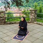 BAHA Portatif Cep Seccade | Seyahat Namazlığı, Katlanabilir Seccade, Mükemmel Ramazan Hediyesi