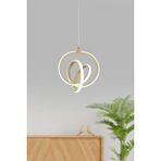 BAHAR AVİZE İmza Eskitme Modern Sarkıt Led Avize Salon Mutfak Oda Hol Ledli Avize BHR0855