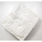 Bahar Krem Kabartmalı Peluş Bebek Battaniye