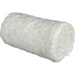Bahar Soft Peluş Bebek Battaniyesi Yumuşak Doku 100 x 120 cm Düz Desen Unisex - Beyaz