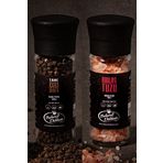 Baharat Dükkanı Karabiber - Himalaya Tuzu 2'li Set