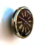 Bahat Gold Metal Çerçeveli Salon Ofis Otel 52 cm A9 Duvar Saati