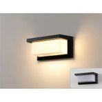 Bahçe Aydınlatması Led Işık 12w Gün Işığı 3000k Zita Ultra Şapkalı Bahçe Duvar Aplik Su Geçirmez Diğer