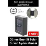 Bahçe Aydınlatması Solar Güneş Enerjili Dekoratif LED Işıklı Lamba Dış Mekan Su Geçirmez Sağlam