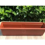 Bahçe Balkon Saksı (13 Lt) 70 Cm, 3 Adet Uzun Balkon Saksı, Hak Saksı