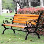 Bahçe Bankı Açık Hava Park Bankı, Avlu Eğlence Döküm Alüminyum Sandalye 2-3 Kişilik, Manzaralı Nokta/Teras/Bahçe Bekleme ve Dinlenme Alanı İçin Uygun Masif Ahşap Bank,