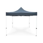 Bahçe Çadırı Çardak 3x3 Portatif Gazebo Outdoor Çadır 3x3m Gölgel Gri