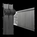 Bahçe Çiti İçin Özel Koruma Kapatma Pvc Çit Kaplama 203X250 Cm