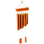 Bahçe Dekorasyon Bambu Gazete Barış Kolye Doğal Çok Bambu Tüp Rüzgar Ahenge Bambu Rüzgar Ahenge (Yurt Dışından) - Kahverengi - 15*10*28CM