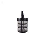 bahçe hortumu filtresi, su filtresi pompası, Hose filter 5pcs Hose Pipe Filter Car Wash Garden Irrigation Filters Sprayer Pump Filtering Net Strainer Stainless Steel Mesh (Color : Black, Size : 12mm)