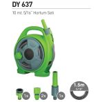Bahçe Hortumu Mini Set, 5/16", Ayarlı, 10 M, Daye Dy5130
