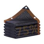 Bahçe için gölge mumları, 1 x 3 m, verandayı %75 gölgelendirme ile soğutmak için, köpek kulüpleri, tavuk kümesi ve bitkilerin korunması için ideal