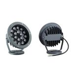 Bahçe Led Armatür Paslanmaz Dekoratif Dış Mekan Aydınlatma Lamba Spot Gösteri Sıcak Beyaz A-1305 18W 220V Ip68