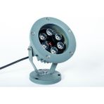 Bahçe LED Armatür Paslanmaz Dekoratif Dış Mekan Aydınlatma Lamba Spot Gösteri Soğuk Beyaz A-1302 6W 220V IP68