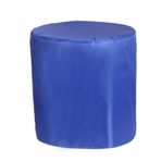 Bahçe Mobilyası Yuvarlak Su Geçirmez Koruyucu Kılıf 55 x 58 cm UV Dayanıklı 420D Oxford Kumaş Su Geçirmez Bahçe Masa Örtüsü