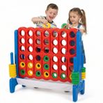 Bahçe Oyuncak Dev Hedef 4 Zeka ve Strateji Oyunu 92 cm Büyük Boy Anaokulu Tipi - Çok Renkli