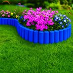 Bahçe Shop Bahçeshop Star Gardentools Mavi Çim Bordürü 2.3 Metre Çim Ayırıcı Mavi