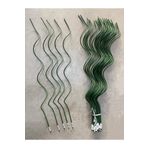 Bahçem Spiral Bitki Destek Çubuğu Metal Üzeri Pvc Kaplı 8mm 120cm 5 Adet Yeni Ürün