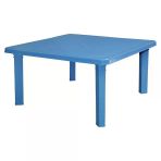 Bahçeme Dione 100X100 H:50 Cm Alçak Masa - Renkli Çocuk Masası