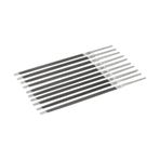 Bahco 4-188-05-2-0 Eğe Üçgen Süper İnce Sapsız 125 Mm