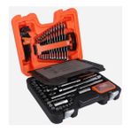 Bahco S95 96 Adet Lokma Set 1/4" ve 1/2". Kombine Anahtar, Allen Anahtar ve Bits Seti