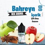 Bahreyn Mix Aroma Çift Elma Anason Gıda Aroması 10 ml