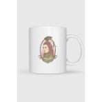 Bahriyeli Collection Arya Stark Game Of Thrones Tasarımlı Kupa Bardak - Beyaz