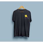 Bahriyeli Collection Oversize Ağlayan Simson Tasarım Unisex T-Shirt - Siyah