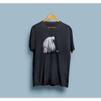 Bahriyeli Collection Oversize Baymax Tasarım Unisex T-Shirt - Siyah