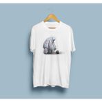 Bahriyeli Collection Oversize Baymax Tasarım Unisex T-Shirt - XL - Beyaz