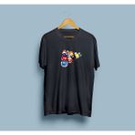 Bahriyeli Collection Oversize Bilardo Topları Unisex T-Shirt - M - Siyah