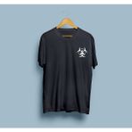 Bahriyeli Collection Oversize Biohazard Gaz Maskesi Tasarım Unisex T-Shirt - Siyah