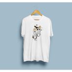 Bahriyeli Collection Oversize Converce Ayakkabı Tasarım Unisex T-Shirt - XL - Beyaz