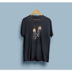 Bahriyeli Collection Oversize Converce Ayakkabı Tasarım Unisex T-Shirt - XL - Siyah