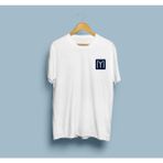 Bahriyeli Collection Oversize Kayı Boyu Bayrağı Simgeli Unisex T-Shirt - Beyaz