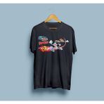 Bahriyeli Collection Oversize Looney Tunes Tasarım Unisex T-Shirt - XL - Siyah