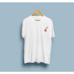 Bahriyeli Collection Oversize Prezervatif Logolu Cep Tasarım T-Shirt - XL - Beyaz