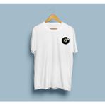 Bahriyeli Collection Oversize Siyah 8 Bilardo Topu Tasarım Unisex T-Shirt - XL - Beyaz
