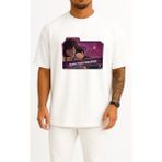 Bahriyeli Collection Oversize The Legend Of Korra Folder Icon, Season Göğüs Tasarımlı Unisex T-Shirt - Beyaz - XL