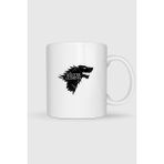 Bahriyeli Collection Winter Is Coming Game Of Thrones Tasarımlı Kupa Bardak - Beyaz