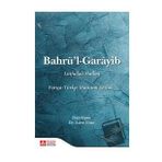 Bahrü’l-Garâyib Farsça-Türkçe Manzum Sözlük - Pegem Akademi Yayıncılık
