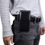 BAIERSI iPhone 11 Pro, XS, X Kılıf, Dikey Deri Kemer Kılıfı Klipsli Kılıf, Samsung Galaxy S10e, S7, S6 Edge, S6, S5, J5-2017, J3, A40, A5, Huawei P8/P9 için Cep Telefonu Tutacağı